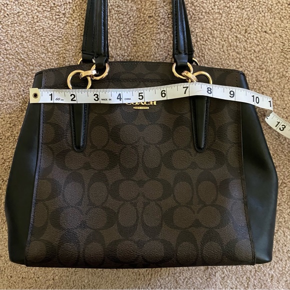 Coach Satchel Bag brown black - Picture 10 of 13